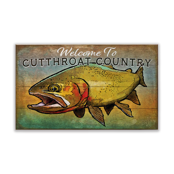 Golden Cutty Wood & Metal Wall Art