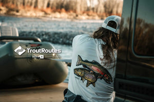 Cast and Conserve in Style. Drift West X TroutRoutes