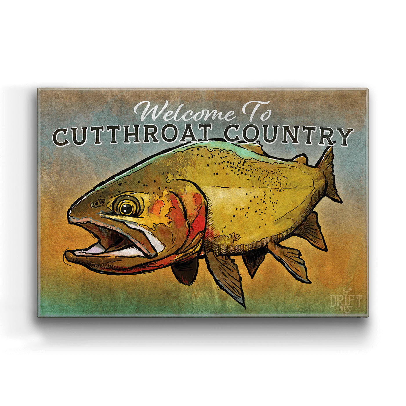 Golden Cutty Wood & Metal Wall Art