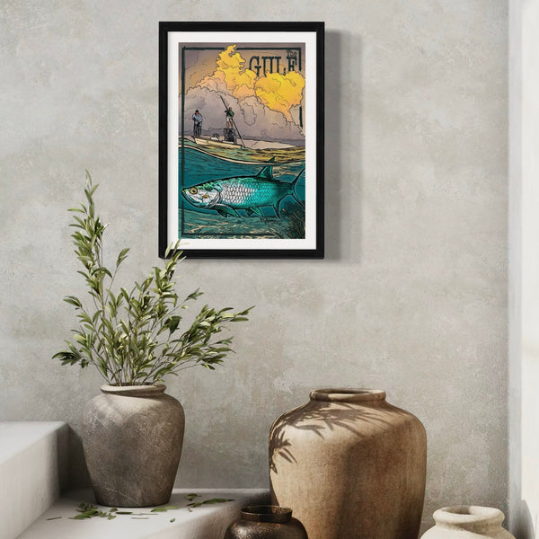 Florida Gulf Tarpon Poster