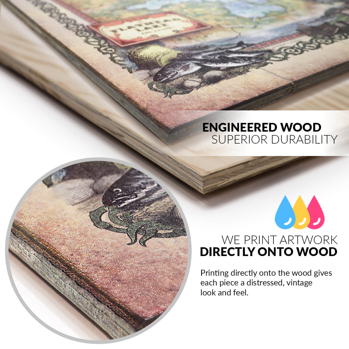 Golden Cutty Wood & Metal Wall Art