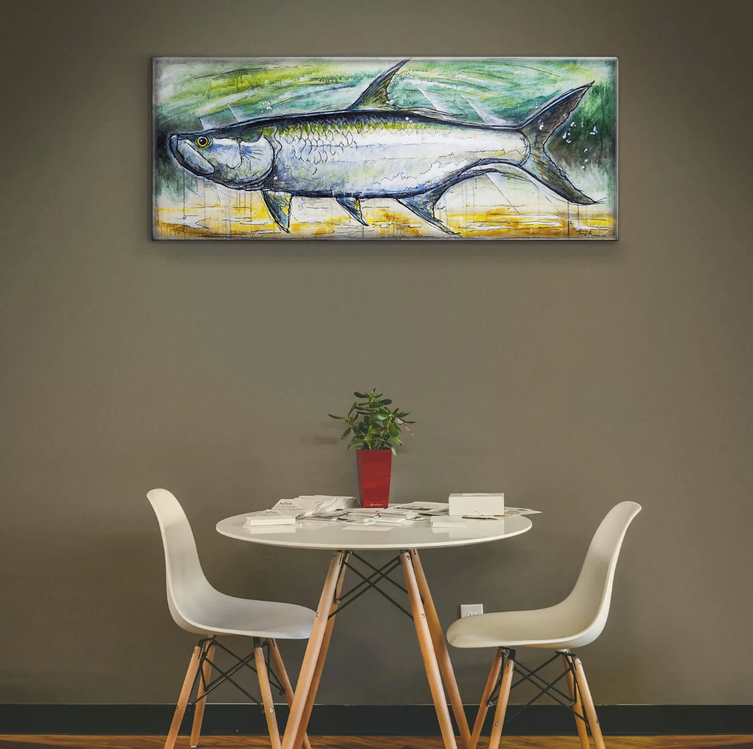 Ed Anderson Patagonia Tarpon Metal Box Art
